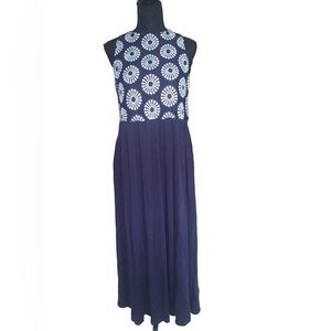- Boden Crochet Jersey MIDI Dress, size US 6R
